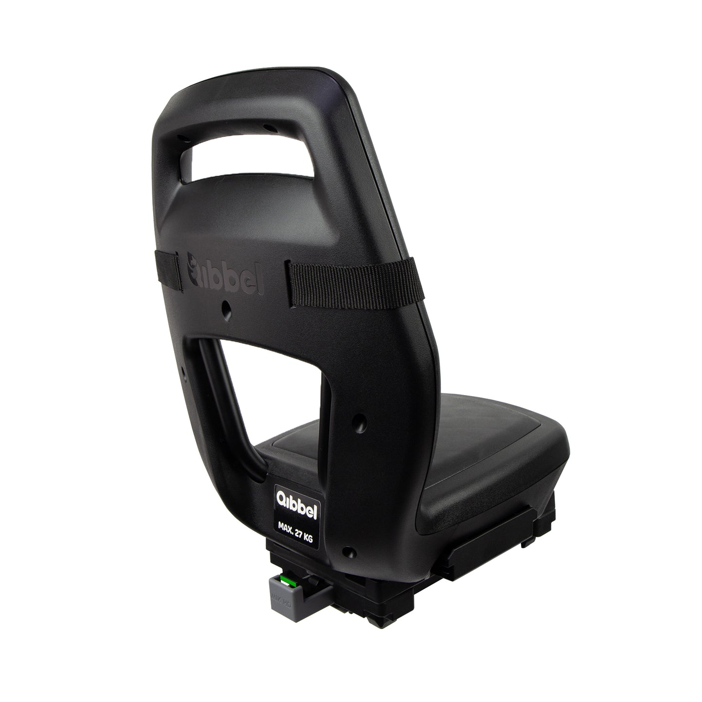Qibbel Q350 Junior 6+ zitje MIK-HD Midnight Black incl. voetsteunen en voetbeschermingsplaten
