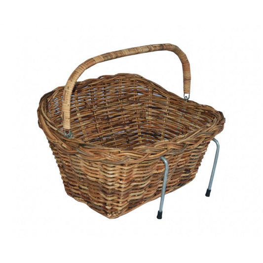 Mand riet vierkant met buik 1e soort Kubu brown