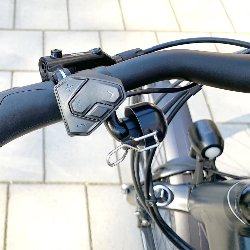 Widek E-bike bel zwart met speciale beugel