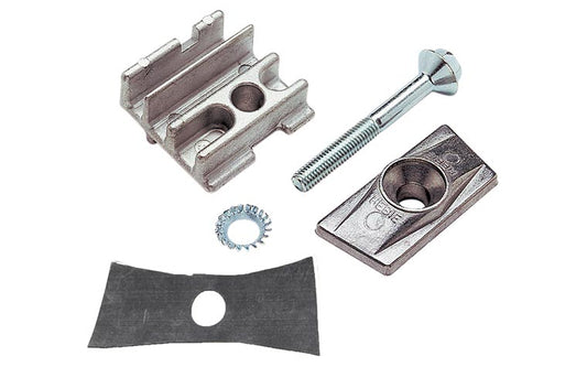 Hebie adapter plaat Holland voor tweebeen REX aluminium