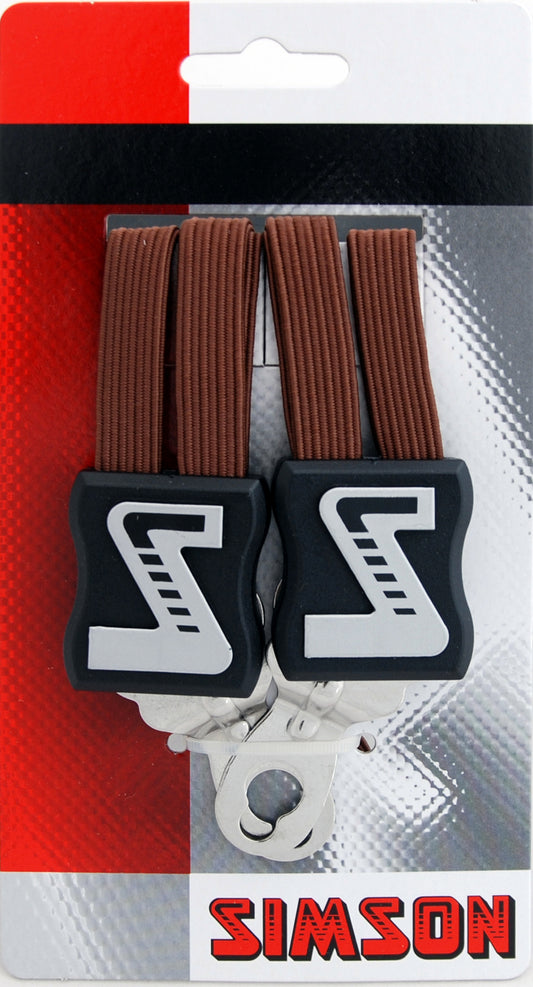 Simson 021360 snelbinder bruin, 3 binder univ. asplaat