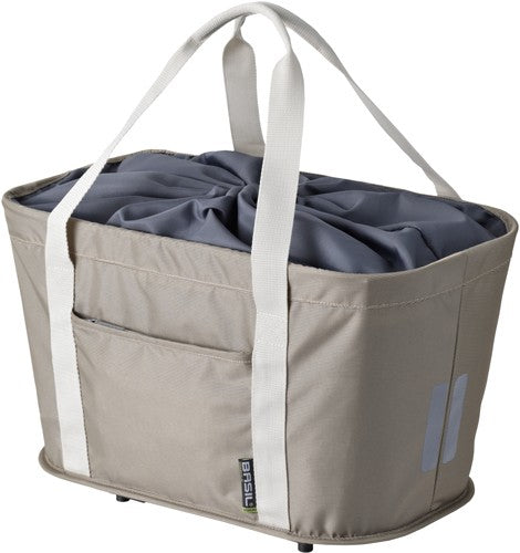Basil 17443 Select Bag Basket op drager champagne