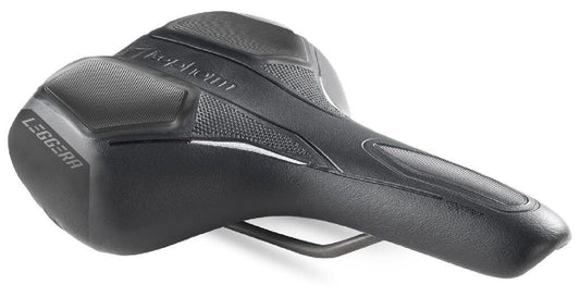Selle Bassano zadel Leggera Isophorm City zwart heren (kaart)