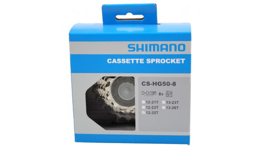 Shimano ICSHG508225 cassette 8 spd. Claris 12-25 CS-HG50