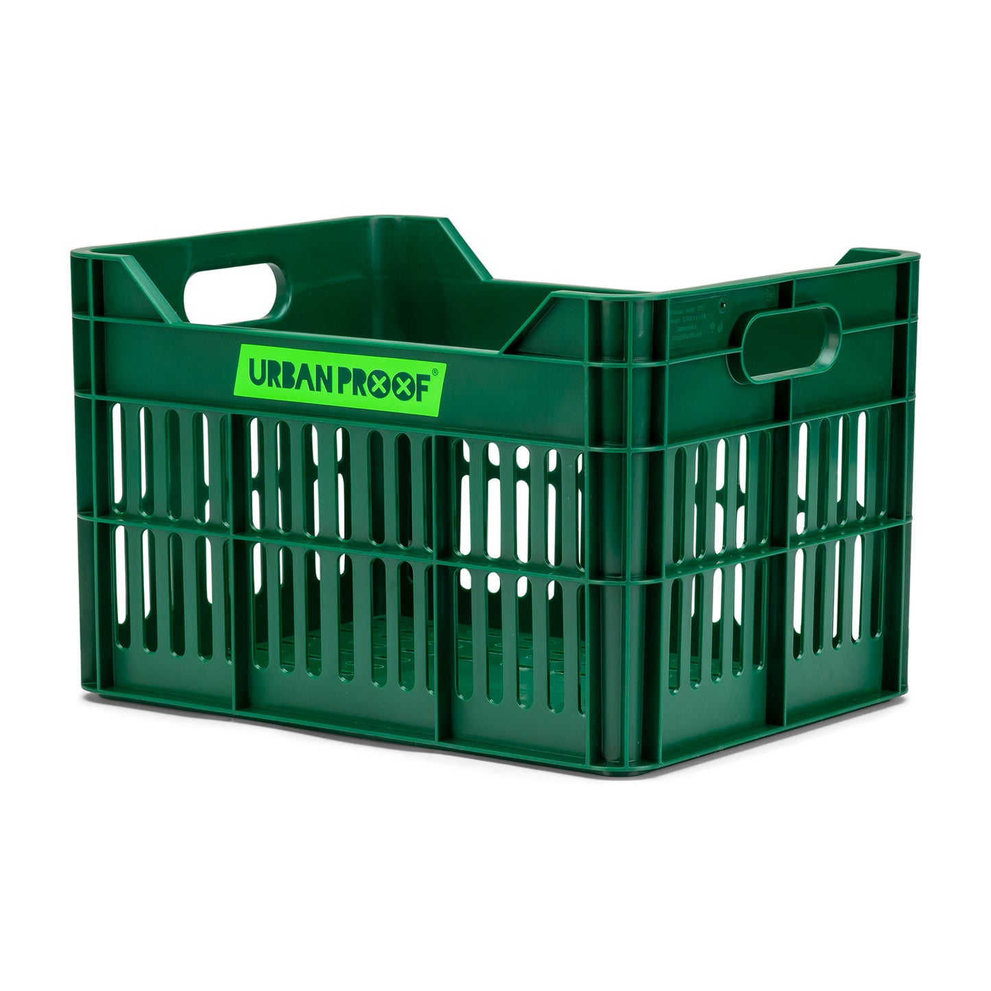 Urban Proof fietskrat 15L Junior Retro Green - Recylced
