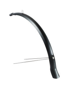 Eurofender spatbord voor Snello 28" - 51 mm. mat zwart