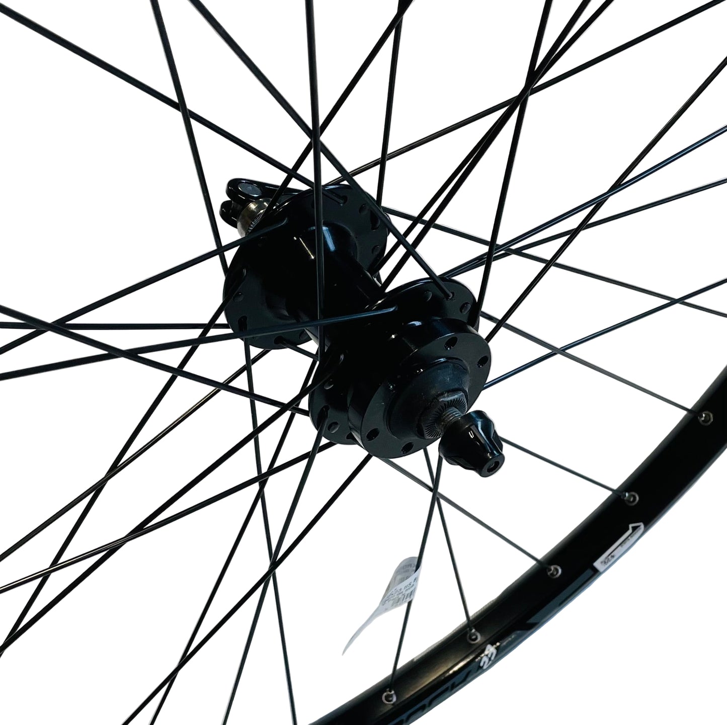 Voorwiel 28" - 622X23 IIS Blackrock 23 DB600 QR zwart schijfrem