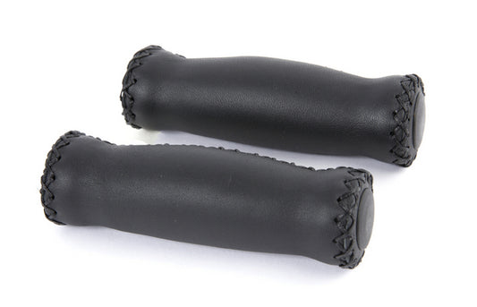 Velo handvatten VLG-617A leer 127/127 mm. zwart