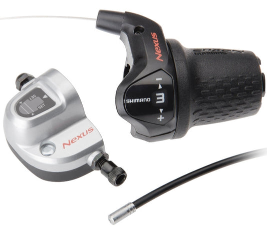 Shimano ESL3S42EALS Revo Shifter Nexus 3 spd. zwart 2000 mm.