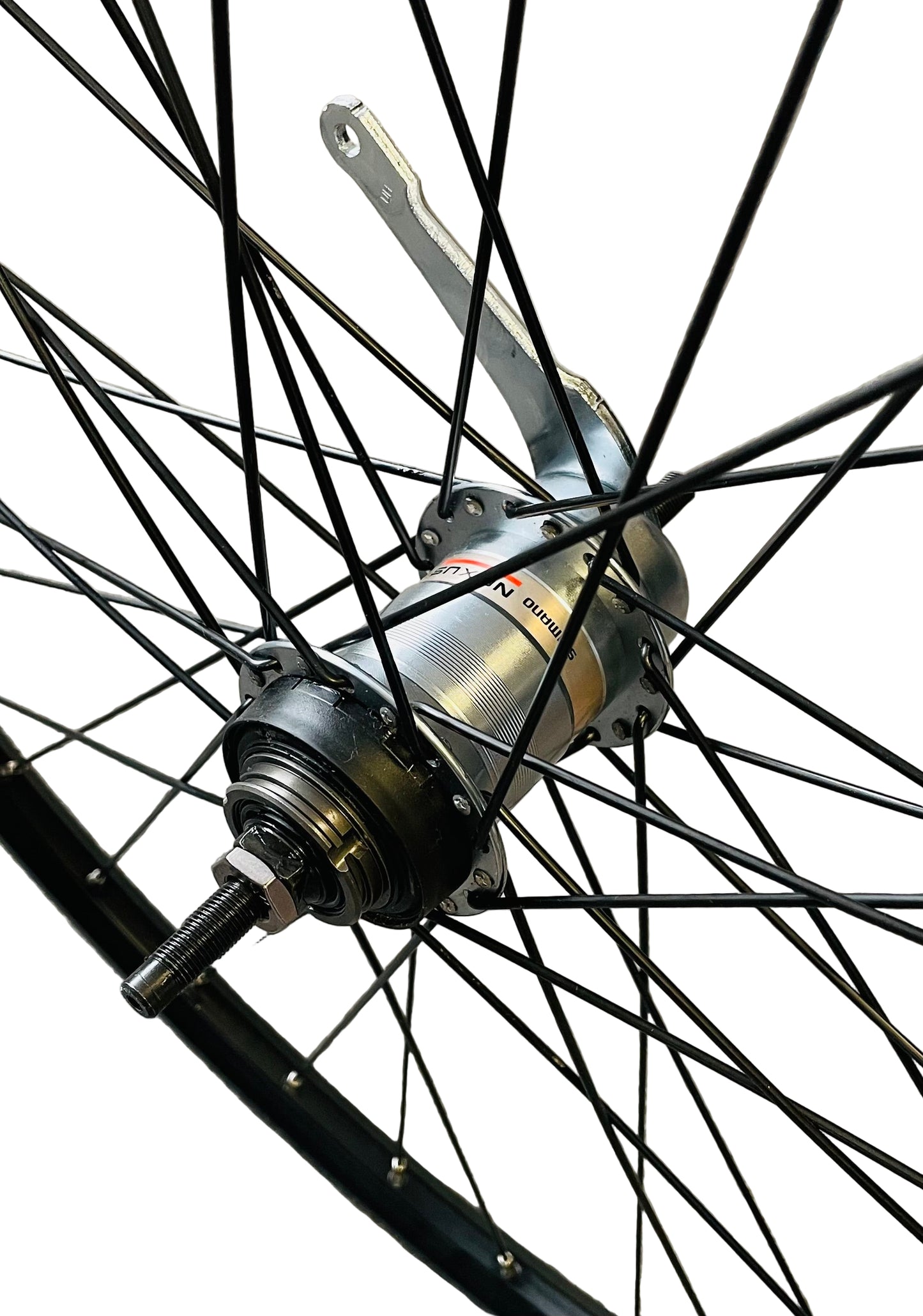 Achterwiel 28" - 622 Dynamic zwart/zwarte spaken Nexus 3 GRN