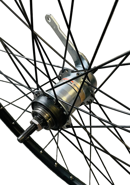 Achterwiel 28" - 622 Dynamic zwart/zwarte spaken Nexus 3 GRN