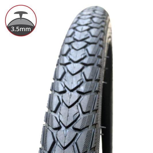 Bub. 37-622 / 28x1.5/8x1.3/8 zwart+RS Rexway Shopper anti-leklaag