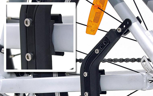 Hebie achtervork standaard universeel FOX I 24''-26'' zwart