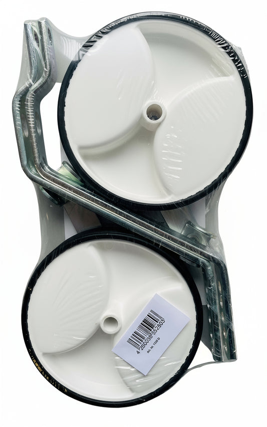 Steinmann zijwielen kunststof 12"-20" TüV gekeurd