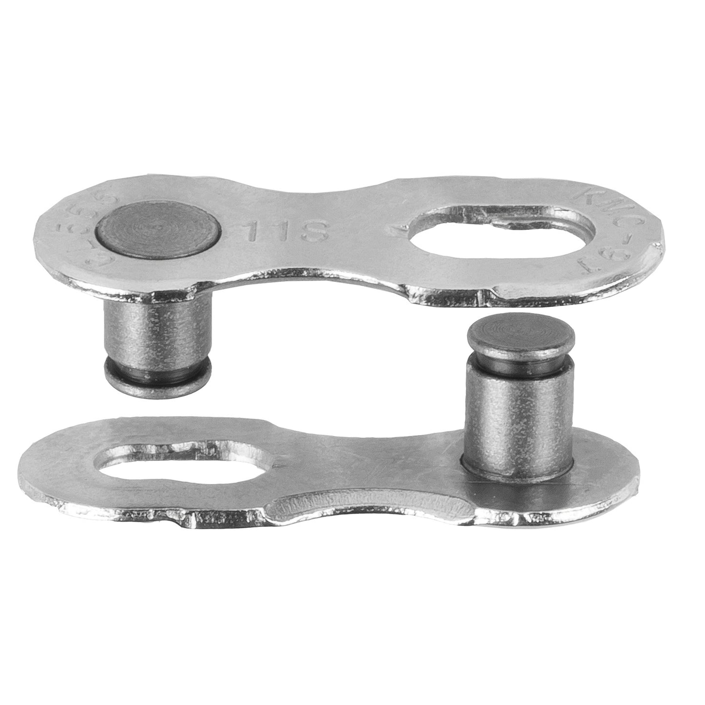 M-Wave sluitschakel 11V. 1/2x3/32 - 5.5 mm. zilver