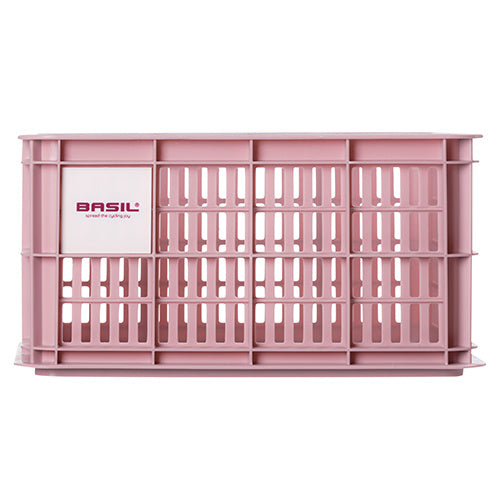 Basil 21116 Crate S fietskrat gerecycled kunststof small 17,5L blossom