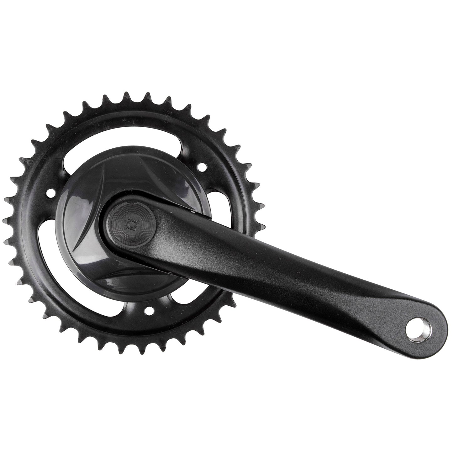 Prowheel kettingwiel set 38T. 170 mm. alu. zwart st-blad 3/32 Nexus 92 mm.