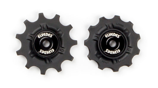 Elvedes CP2017100 derailleurwieltjes 2x11T met RVS afgedicht lager