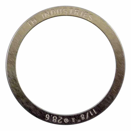 Elvedes 2017144 Micro spacer 1-1/8" - 0.25 mm. silver type MW006