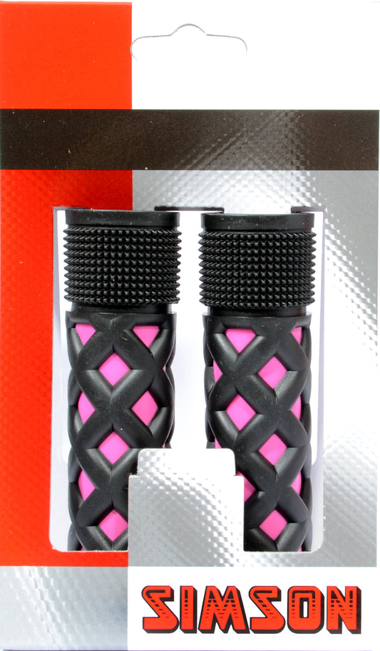Simson 021477 handvatten kinder roze-zwart