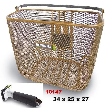 Basil 10147 Basimply II design mand staal afneembaar goud