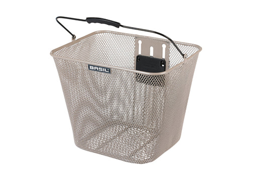 Basil 10238 Bilbao voormand afneembaar KF nude metallic