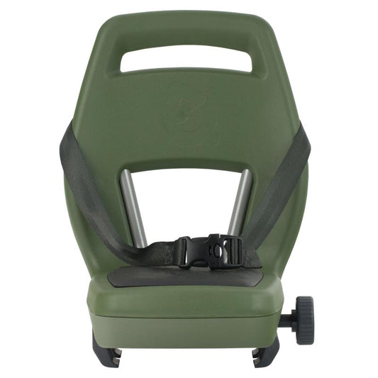 Qibbel Q343 Junior 6+ zitje legergroen/zwart incl. voetsteuntjes en voetbeschermplaten