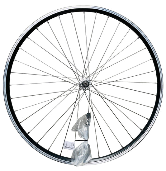 Voorwiel 28"- 622X19 Skorpion alu. zwart FM21 QR sp. 14 RVS