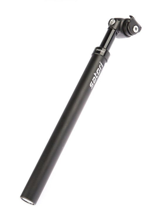 Satori zadelpen Elegance LT verend ø27.2 / 350 mm. mat zwart