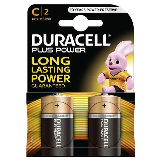 Batterij Duracell Plus Power LR14 MN1400 (2)