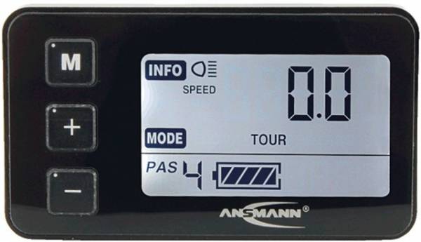 Ansmann LCD display 6-mode 3400-0236