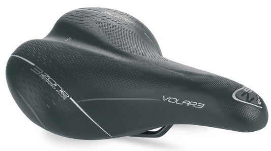 Selle Bassano zadel Volare M zwart X33 heren (kaart)