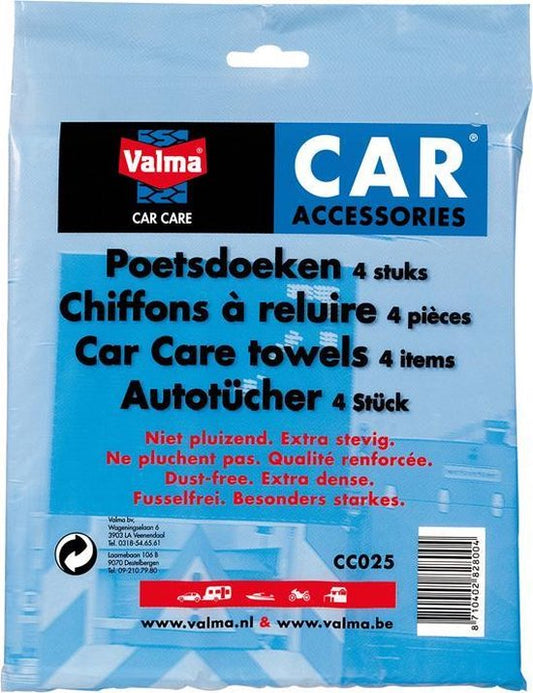 Valma CC025 poetsdoeken (4 stuks)