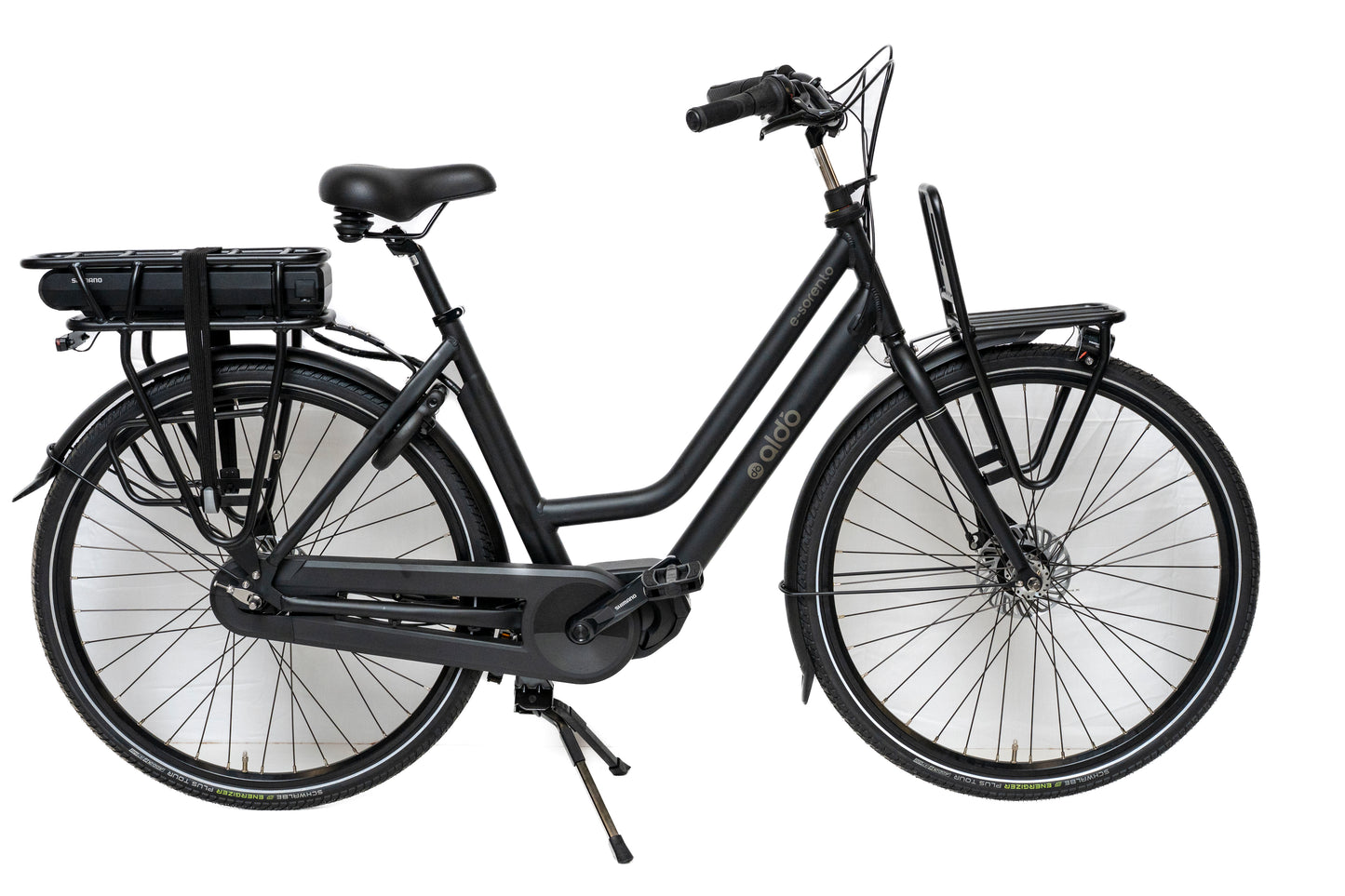 ALDO E-Sorento E-Bike 28-57cm. Nexus 7RB mat zwart-Shimano Steps E5000 40NM - 504Wh