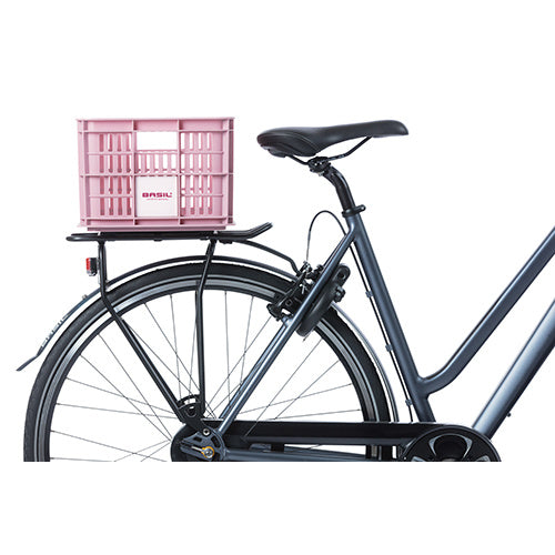 Basil 21116 Crate S fietskrat gerecycled kunststof small 17,5L blossom