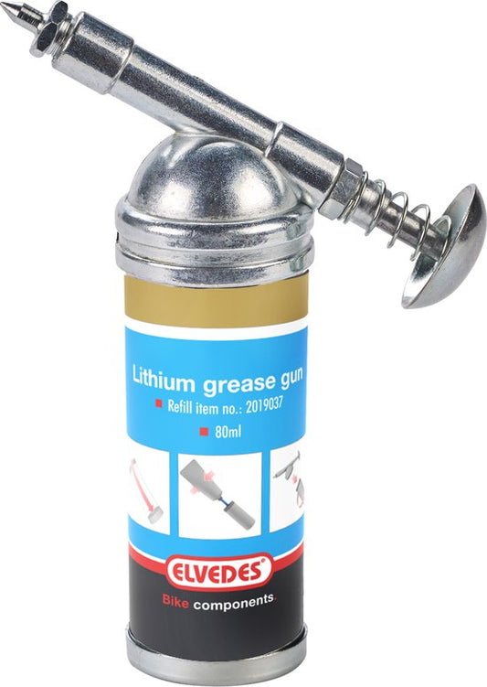 Elvedes 2019035 vetspuit 80 ml. incl. labels voor het soort vet (vet niet inbegrepen)