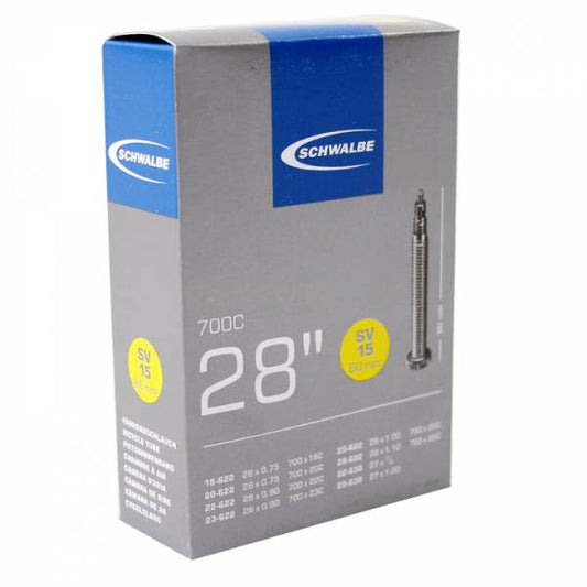 Schwalbe Bib. SV 15 - 60 mm. / 18/28-622/630 / 28x1.1/8 - 28x1.1/6 - 28x3/4 - 27x1.1/8 smal - 10427363