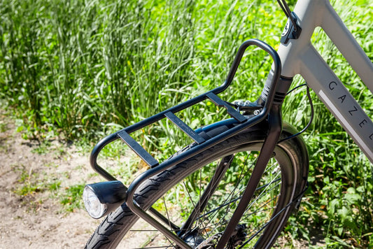 Steco voordrager met kroonboutbevestiging, MIK montage mat zwart