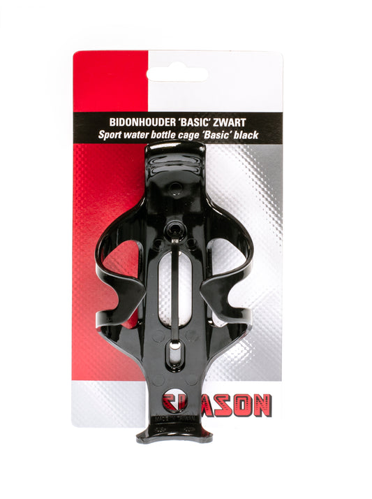 Simson 021062 bidonhouder 'Basic' glans zwart