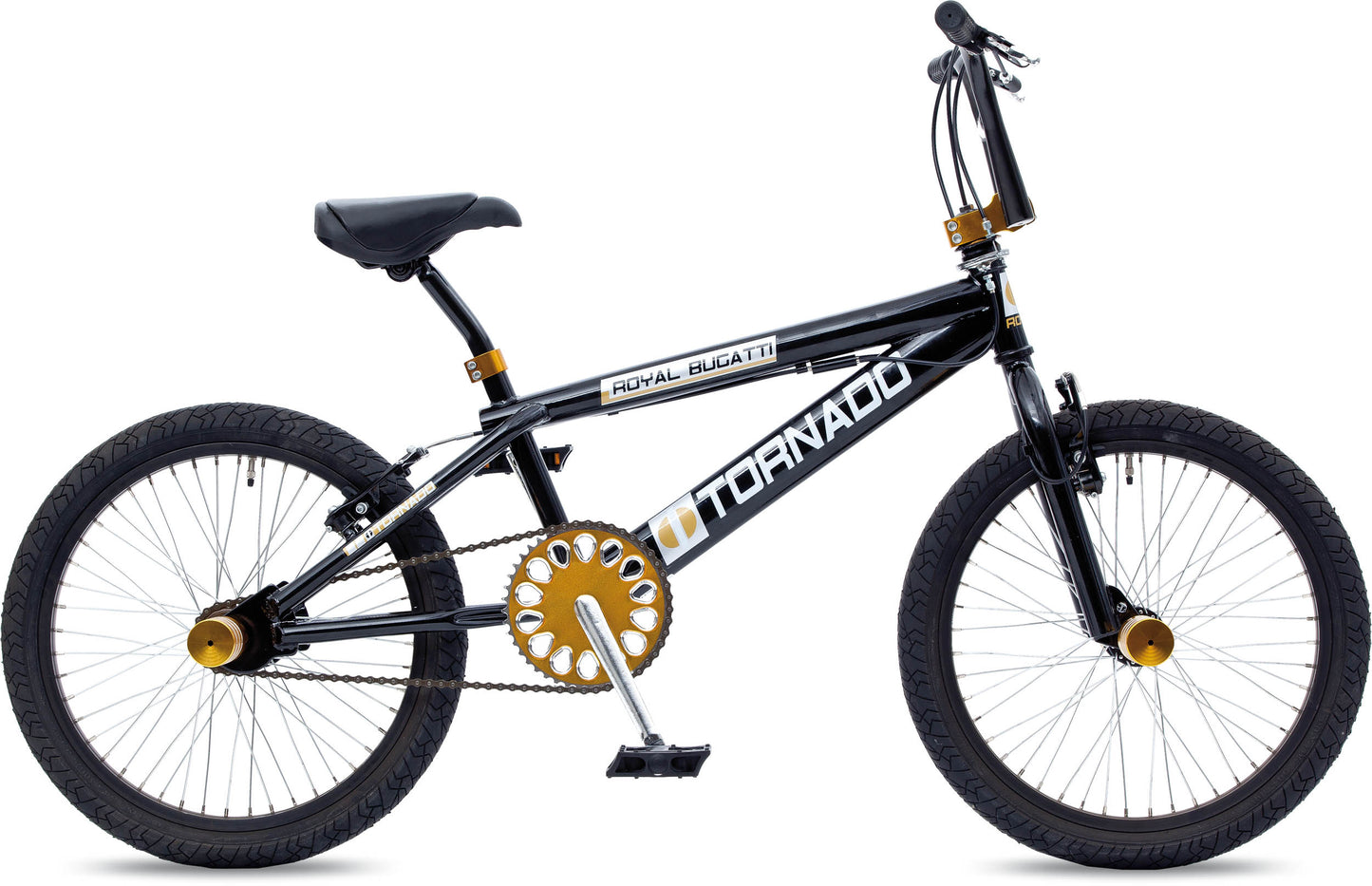 Freestyle BMX Luxe zwart goud