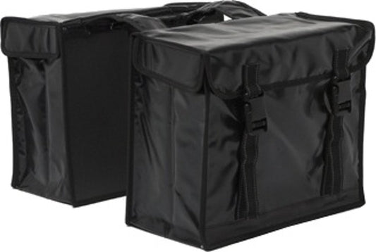 New Looxs tas nr. 31L dubbele tas Bisonyl Large black - 031L.501