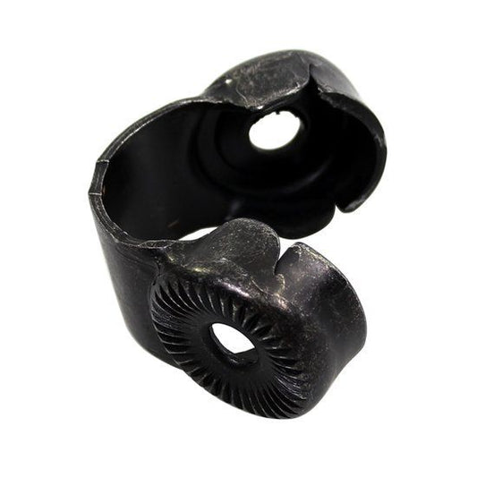 Steco klem mand-mee 22 mm. zwart