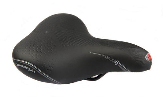 Selle Bassano zadel Volare XL 3 zone sport/tour zwart