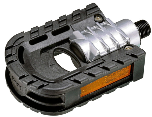 Union pedaal SP-151 vouw alu. huis PP zwart 9/16 kogellager