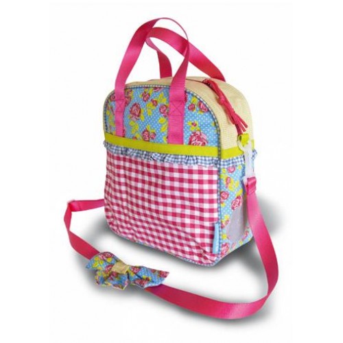 Basil 17336 Jasmin Rosa shopper kids 10 liter rozenbont