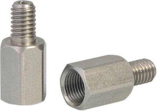 Elvedes 2012100 hydro connectors M6 RVS (10)