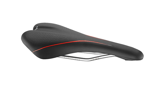 Selle San Remo zadel/kaart race/MTB Arizona zwart 290x135 273 gr.