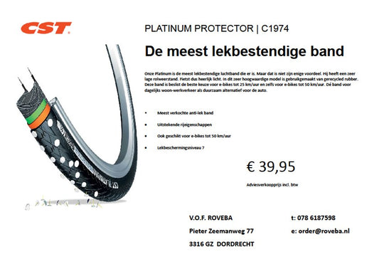 Bub. 37-622 CST Platinum Protector C1974 zwart RS