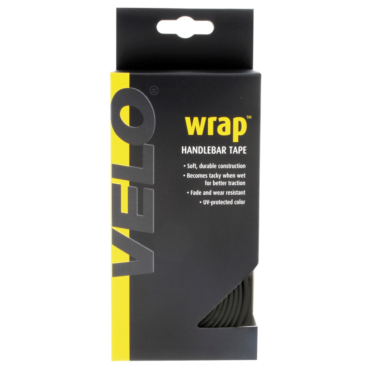 Velo stuurlint zwart kurk