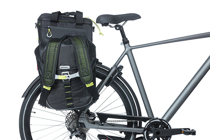 Basil 70194 pannier bag tubes voor MIK bagagedragerplaat zwart (2)